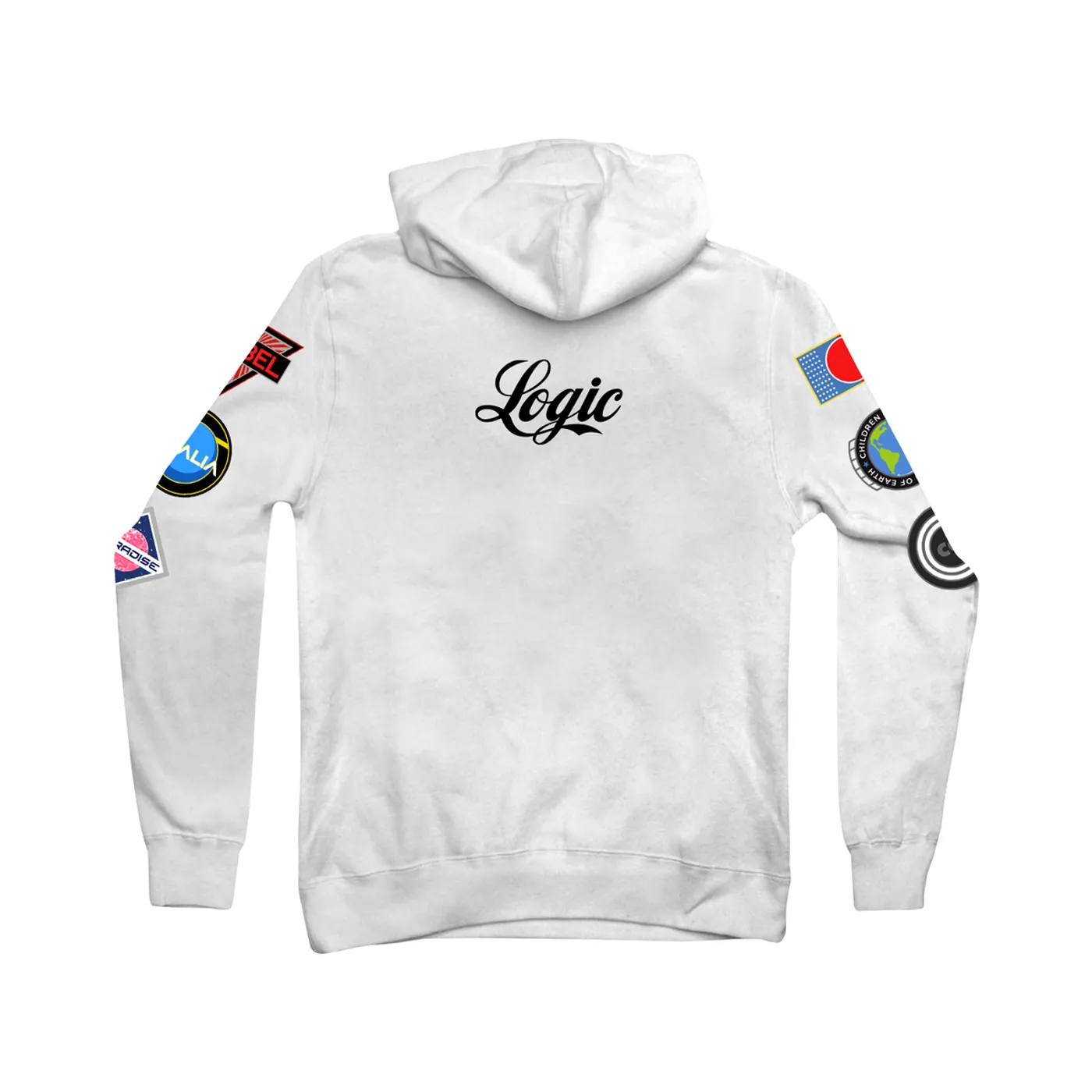 Logic Hoodie | Space Patch NASA-Inspired Logo Logic Hoodie