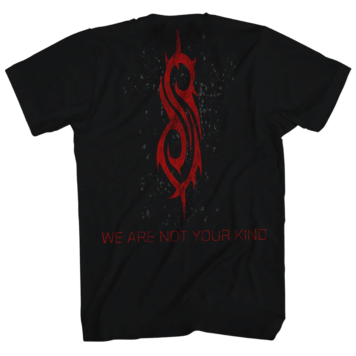 Slipknot T-Shirt | We Are Not Your Kind Red/Grey Logo Design Slipknot Shirt