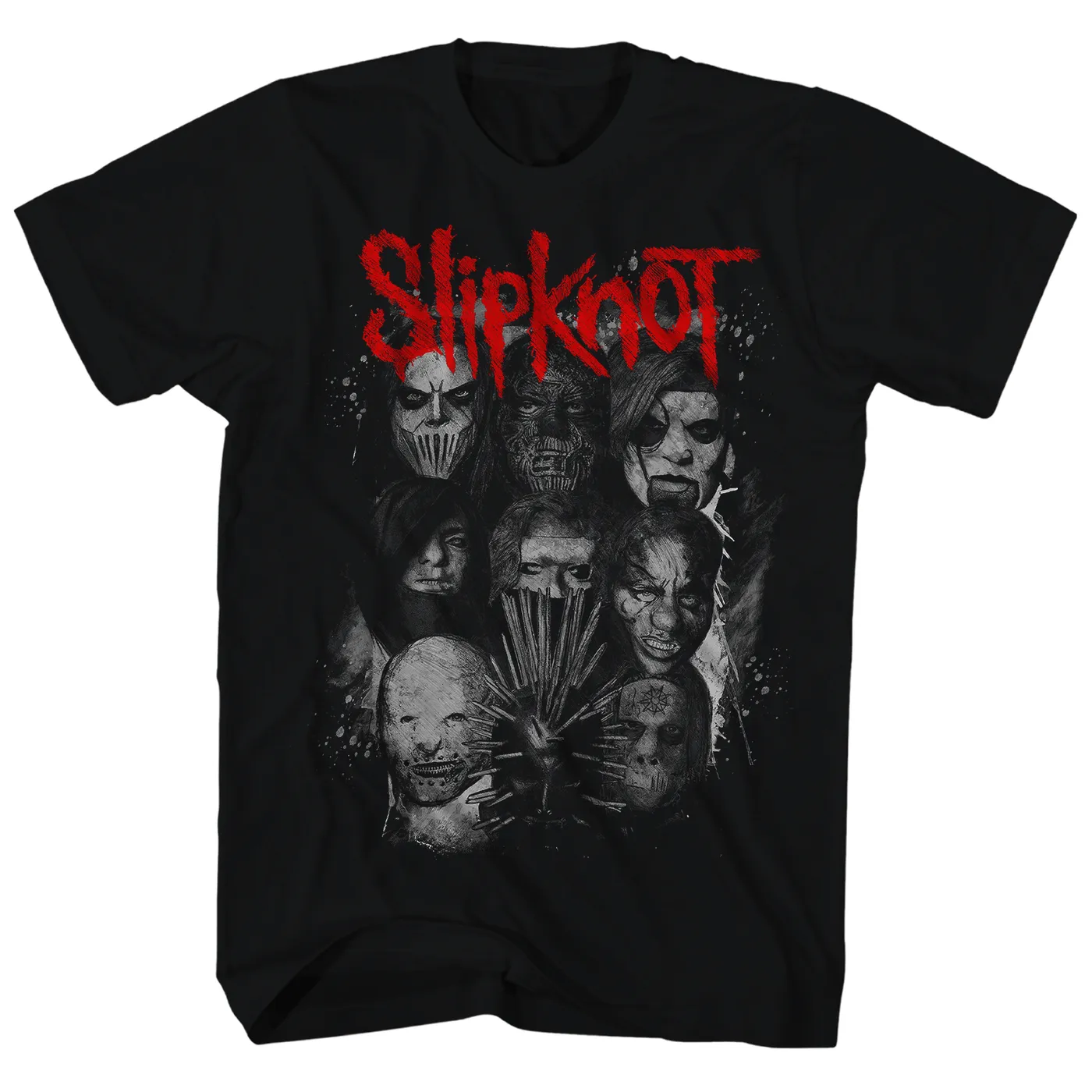 Slipknot T-Shirt | We Are Not Your Kind Red/Grey Logo Design Slipknot Shirt