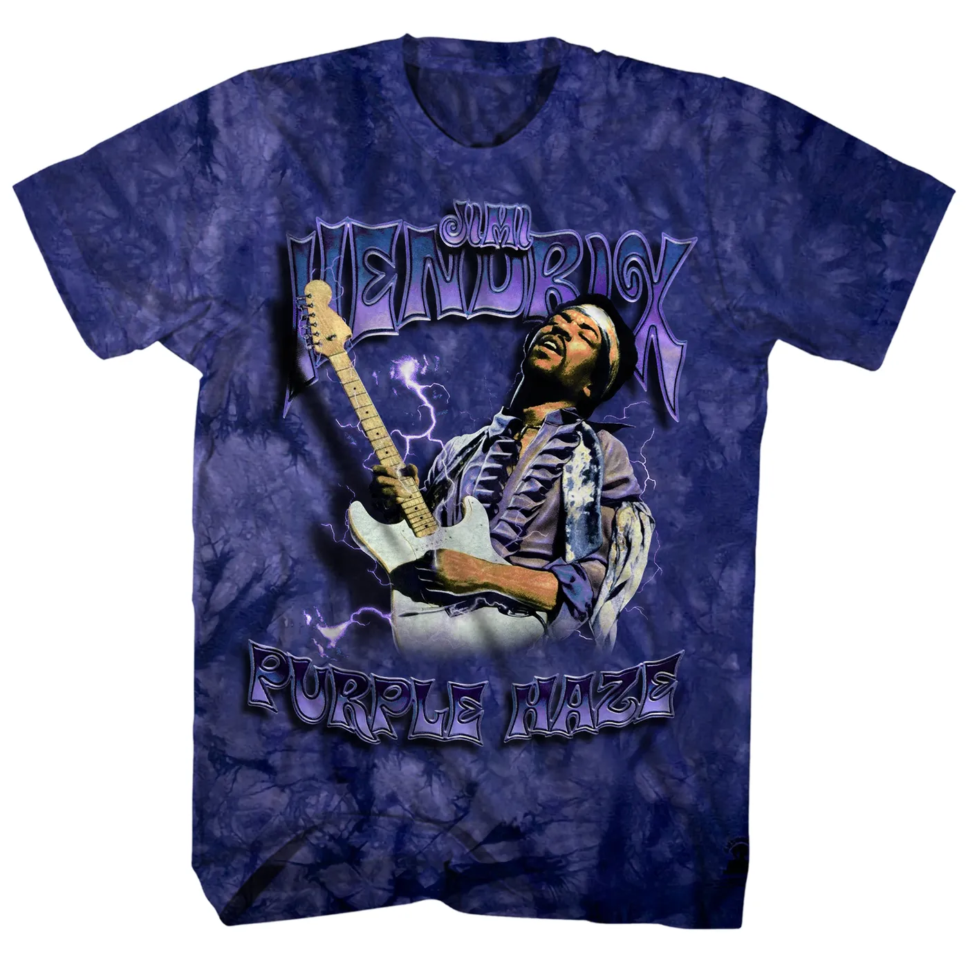 Jimi Hendrix T-Shirt | Purple Haze Crystal Wash Shirt
