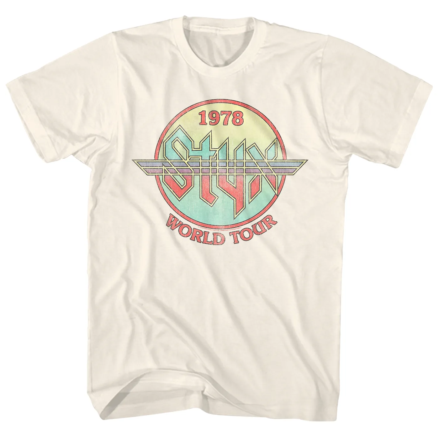 Styx T-Shirt | Circle 1978 World Tour Styx Shirt