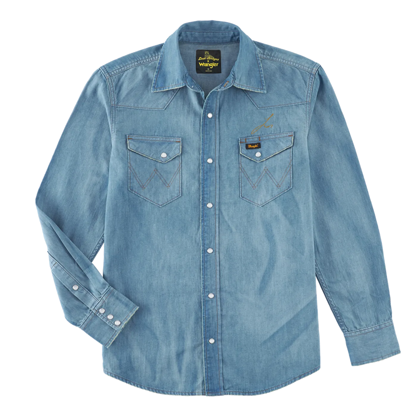 Leon Bridges Leon x Wrangler - Leon Denim Shirt
