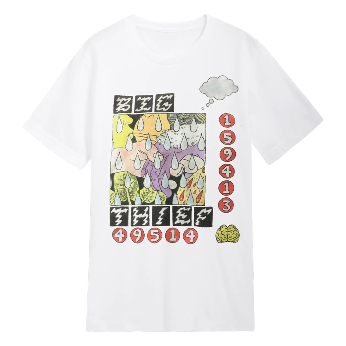 Big Thief Numbers T-Shirt