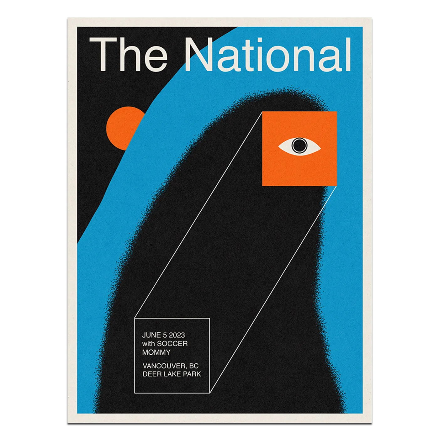 The National Vancouver, BC Deer Lake Park Poster - June 5, 2023