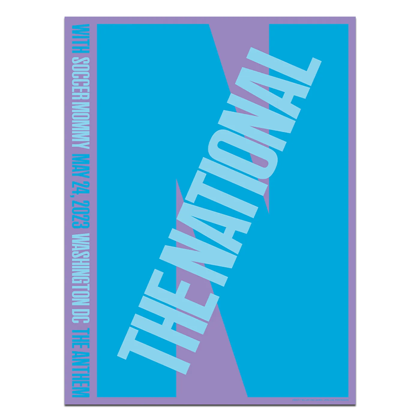 The National Washington, DC The Anthem Poster - May 24, 2023