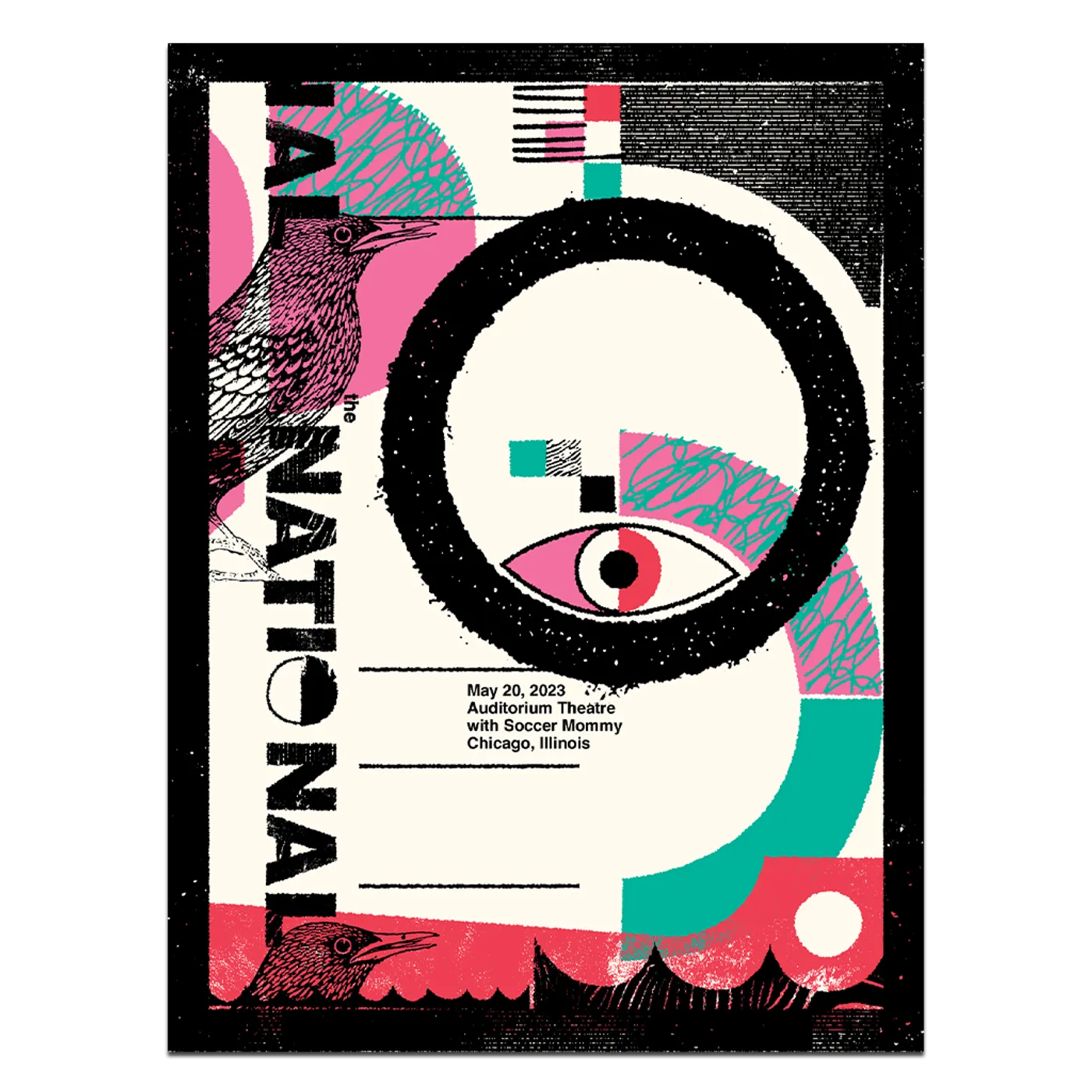 The National Chicago, IL Auditorium Theatre Poster - May 20, 2023