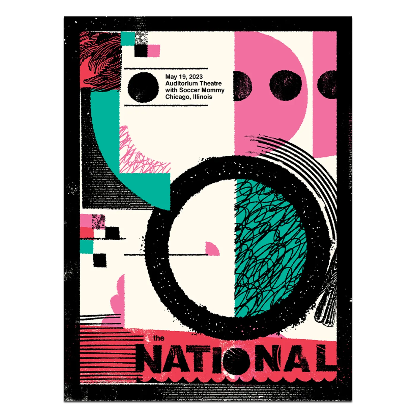 The National Chicago, IL Auditorium Theatre Poster - May 19, 2023