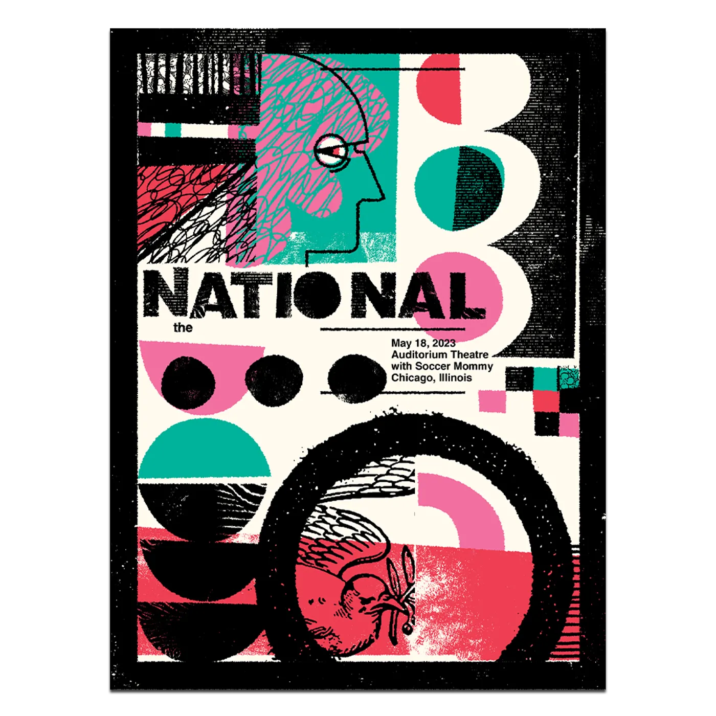 The National Chicago, IL Auditorium Theatre Poster - May 18, 2023