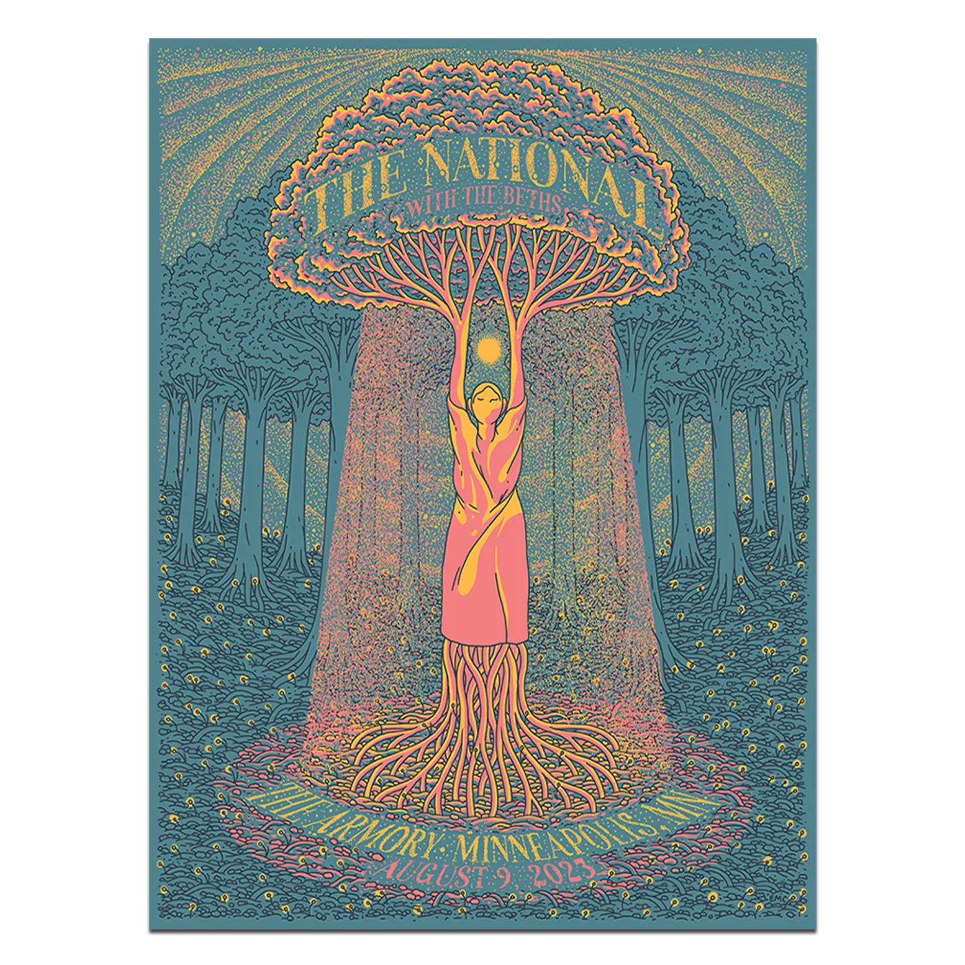The National Minneapolis, MN The Armory Poster - August 9, 2023