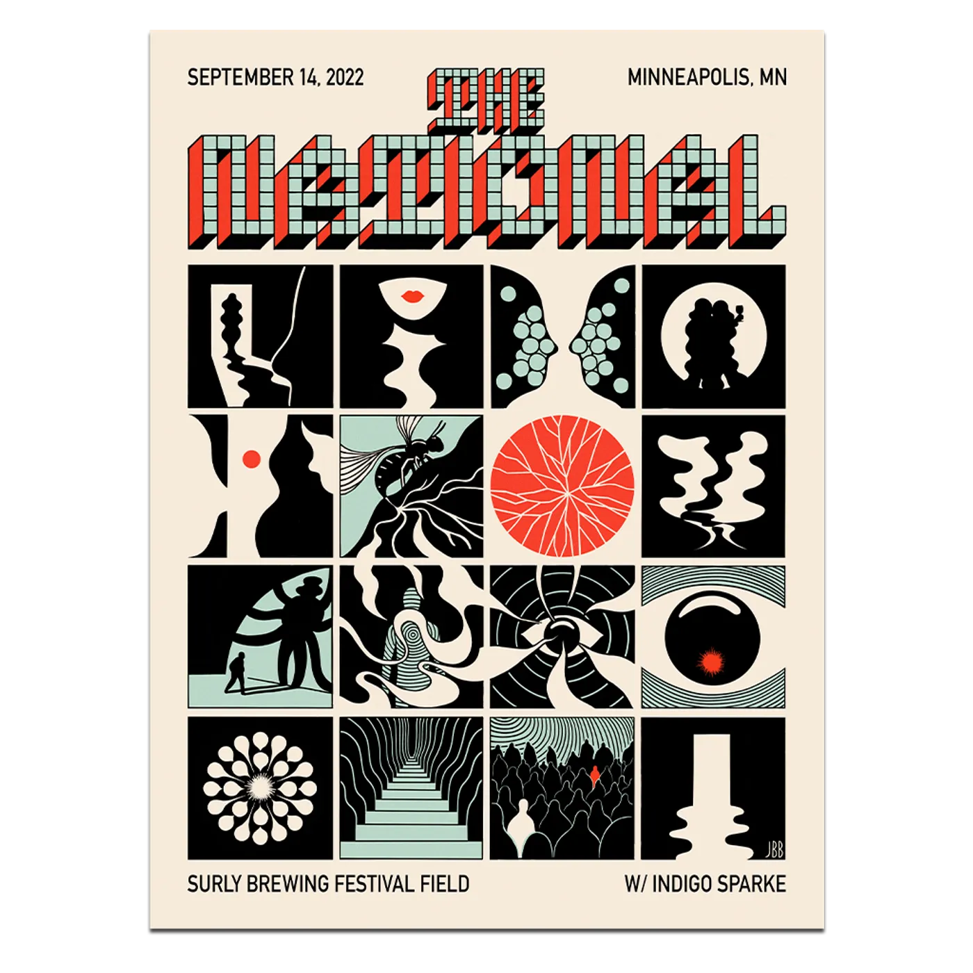The National Minneapolis, MN Surly Brewing Festival Field Poster - September 14, 2022
