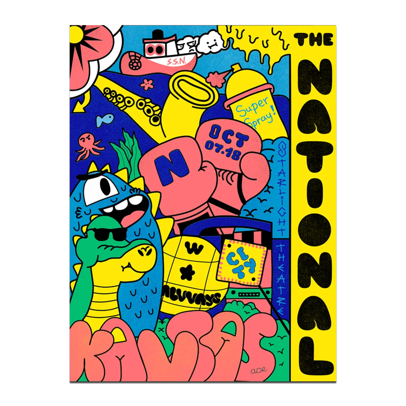 The National Kansas City Starlight Theatre PosterOctober 7, 2018