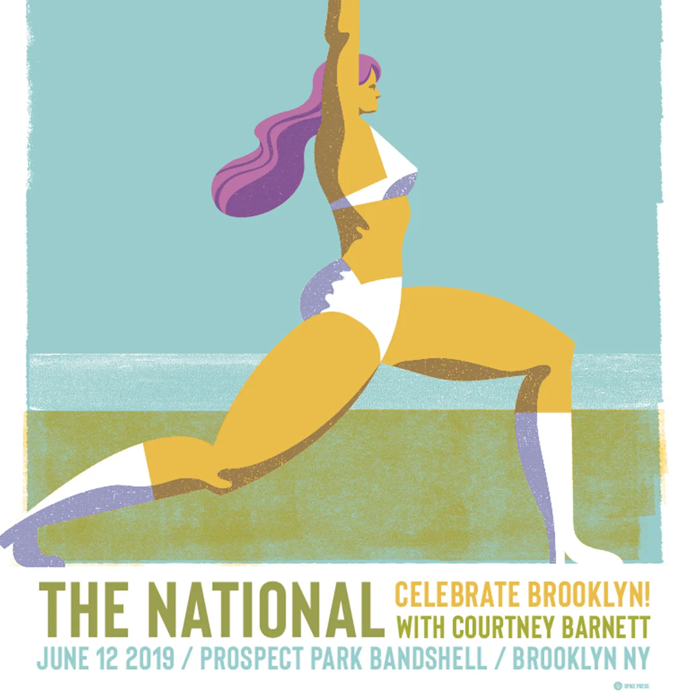 The National Brooklyn Prospect Park Poster June 12, 2019