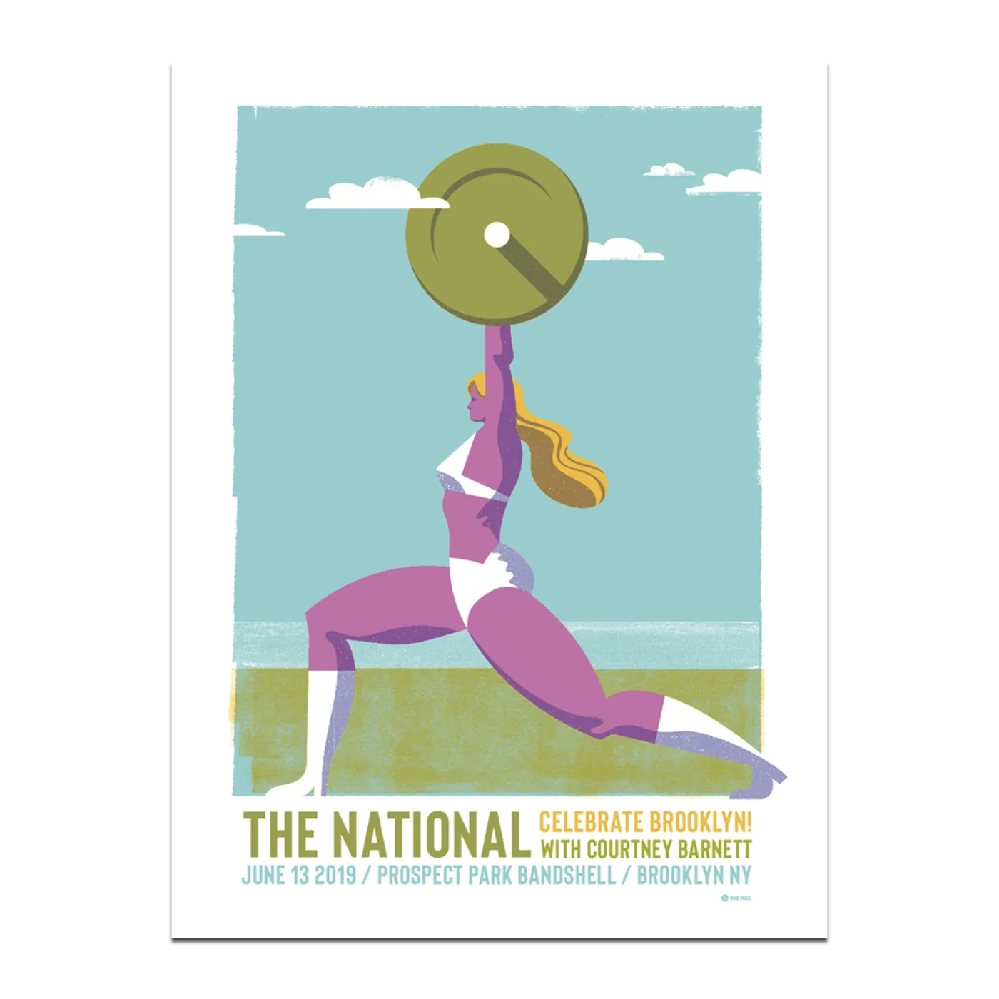 The National Brooklyn Prospect Park Poster June 13, 2019