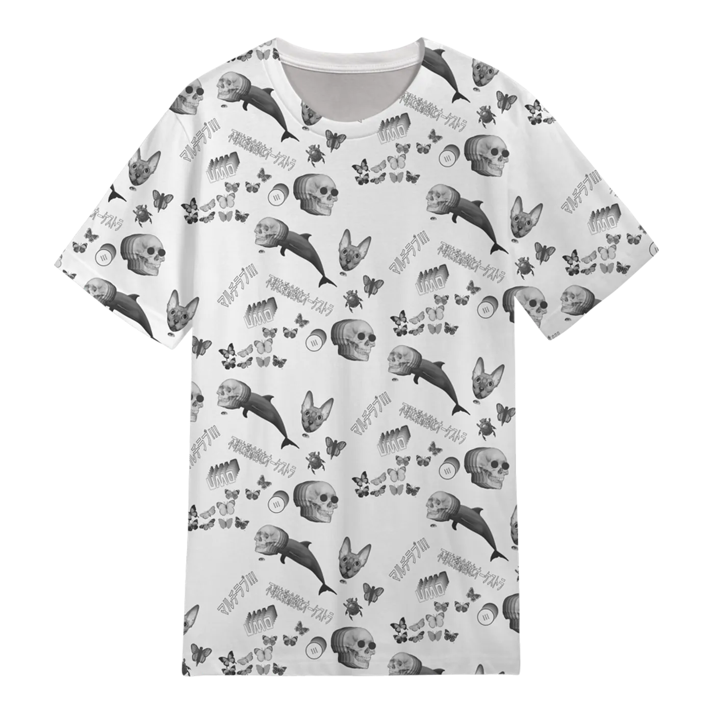 Unknown Mortal Orchestra Multi-Love Pattern T-Shirt