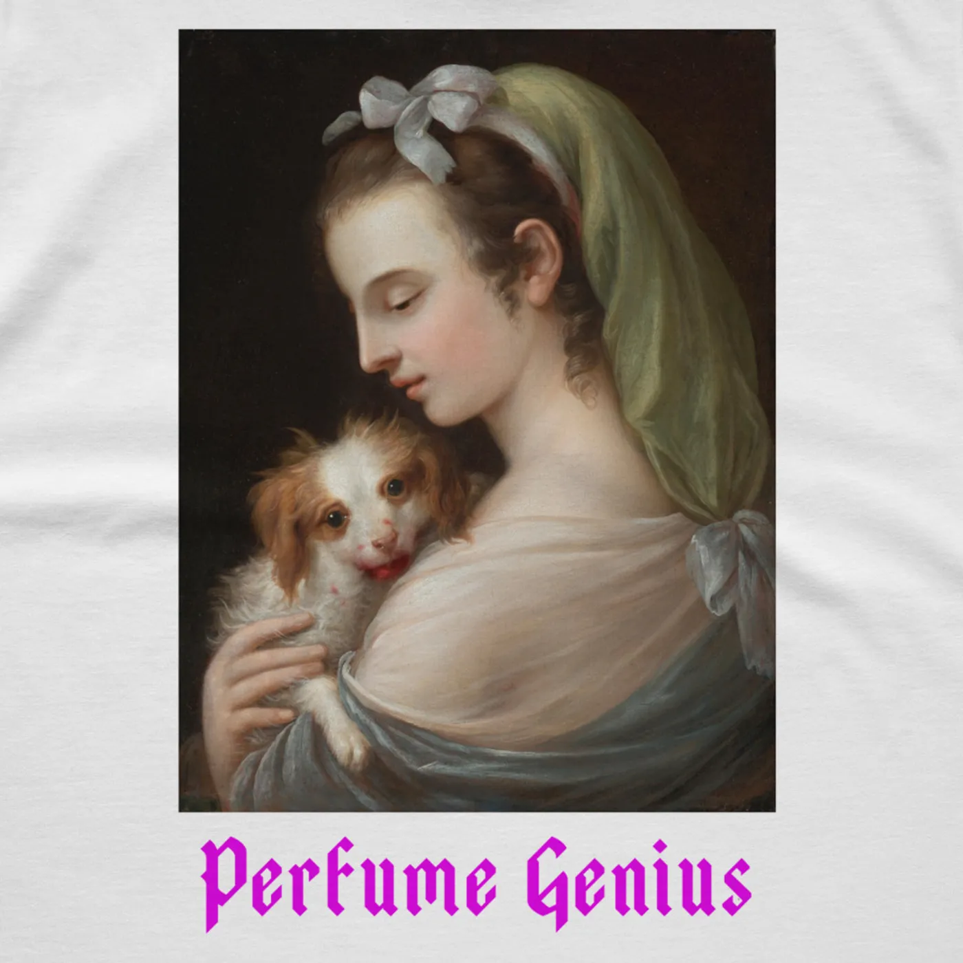 Perfume Genius Woman Holding Dog T-Shirt