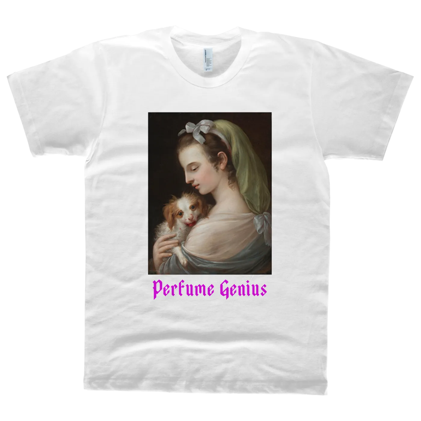 Perfume Genius Woman Holding Dog T-Shirt