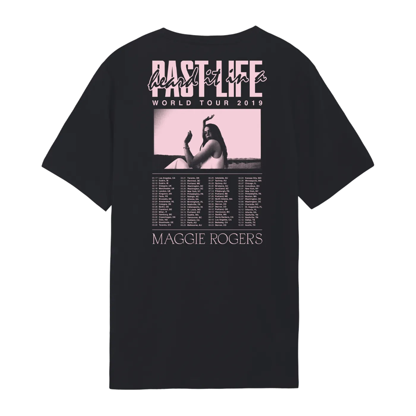 Maggie Rogers World Tour 2019 T-Shirt