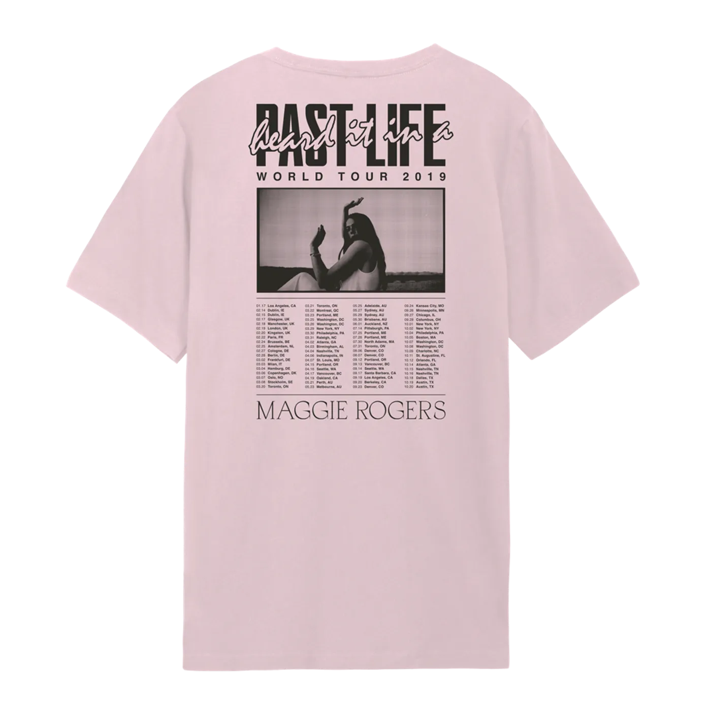 Maggie Rogers World Tour 2019 T-Shirt