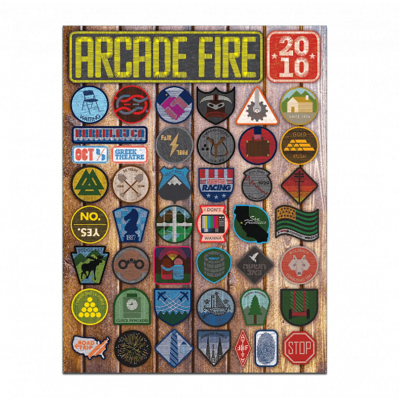 Arcade Fire Fall 2010 Tour - Greek Theatre
