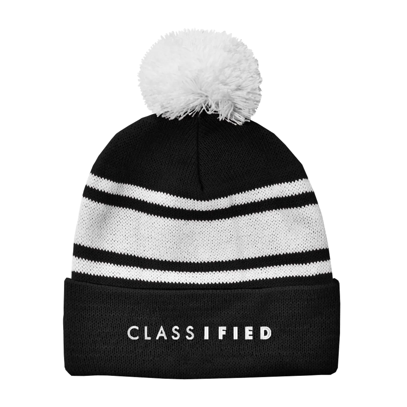 Classified Embroidered Logo Toque