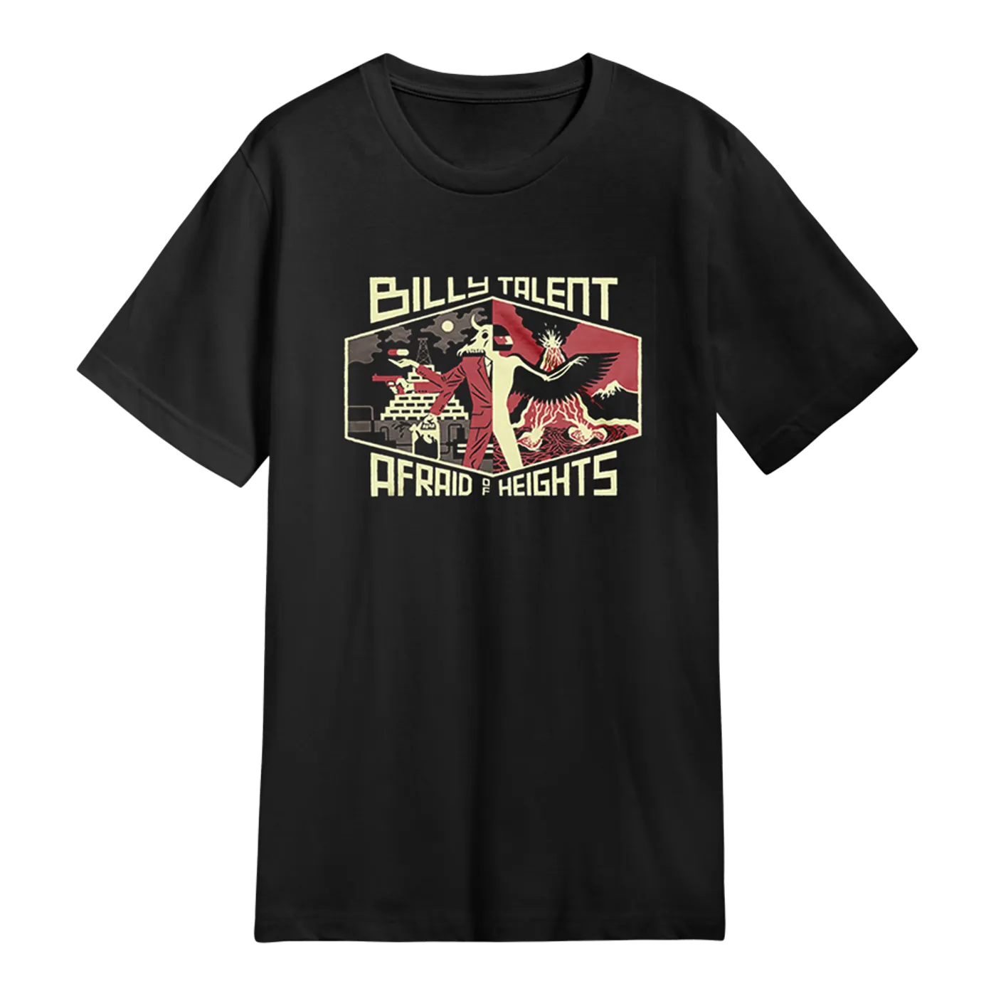Billy Talent Afraid of Heights 2016 World Tour T-Shirt