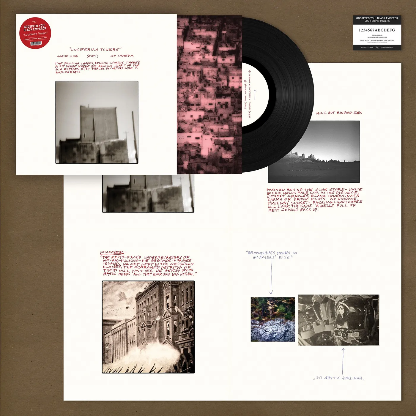 Godspeed You! Black Emperor 'Luciferian Towers' Vinyl Record