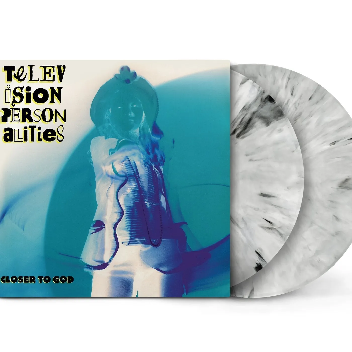 Television Personalities 'Closer To God' Vinyl 2xLP - Black and White Marbled Vinyl Record
