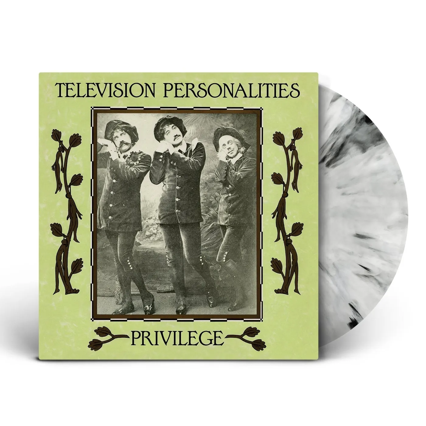 Television Personalities 'Privilege' Vinyl LP - White Marbled Vinyl Record