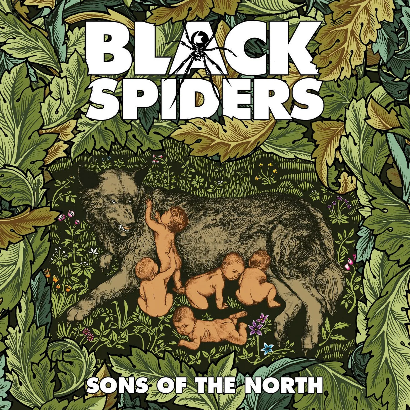 Black Spiders 'Sons Of The North' Vinyl Record