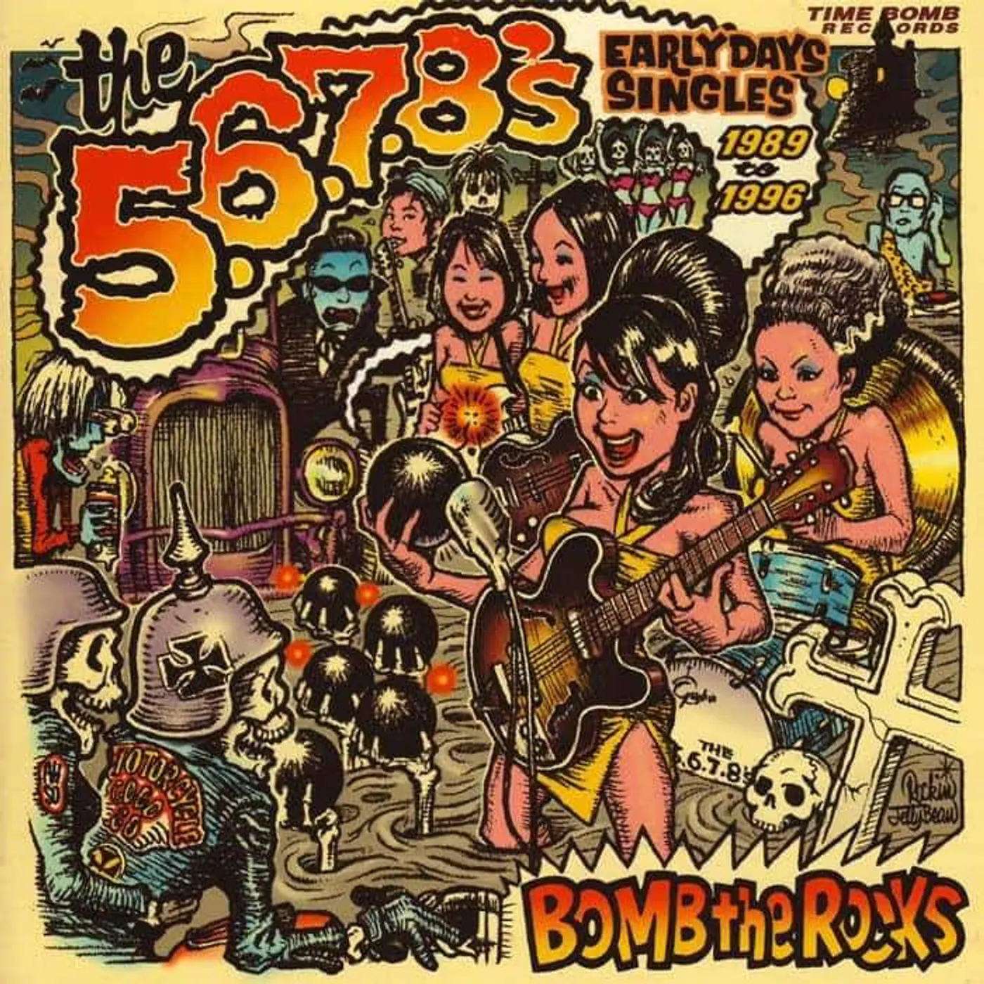 The 5.6.7.8's 'Early Days Singles 1989 - 1996' Vinyl Record