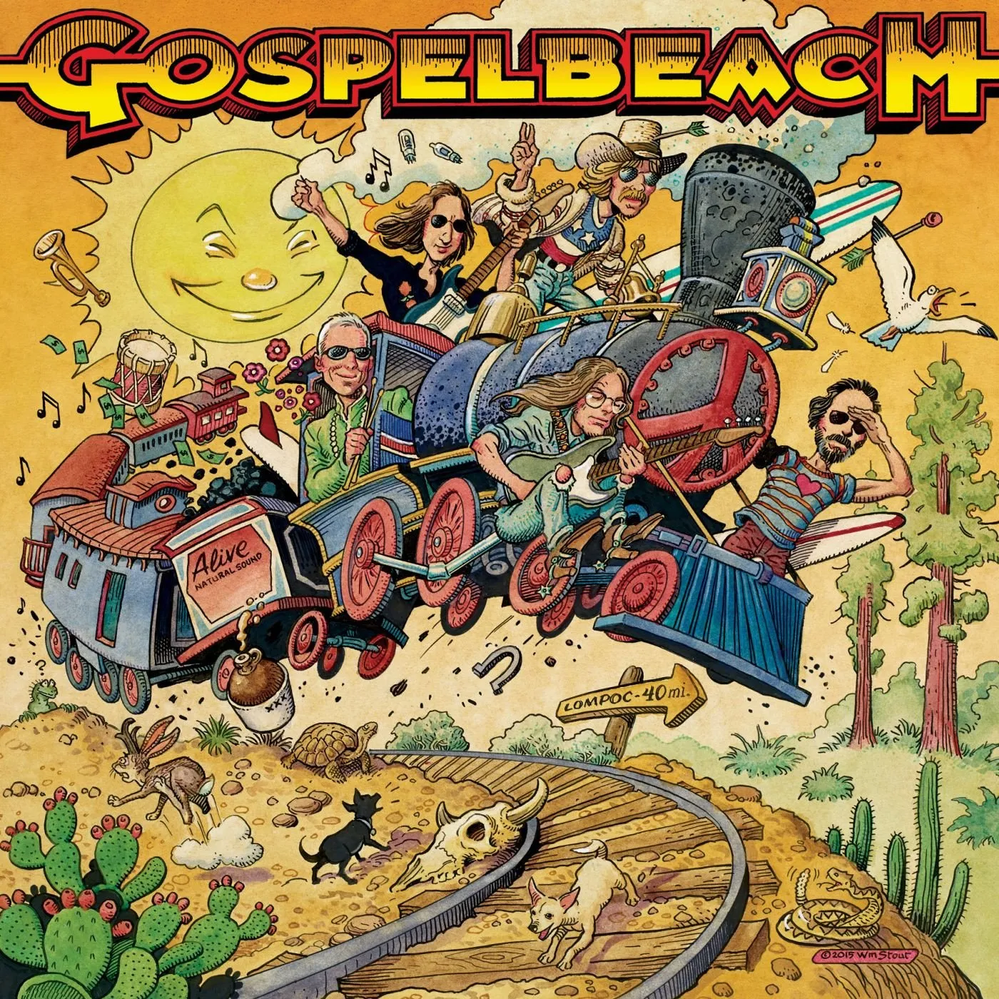 GospelbeacH 'Pacific Surf Line' Vinyl Record