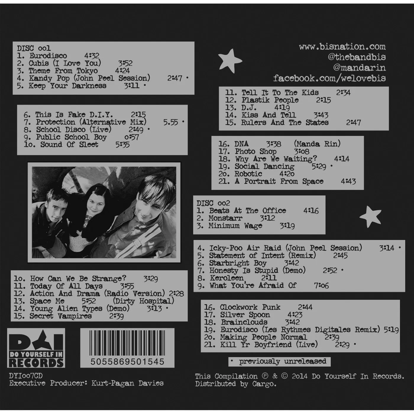 bis 'The Anthology - 20 Years of Antiseptic Poetry'