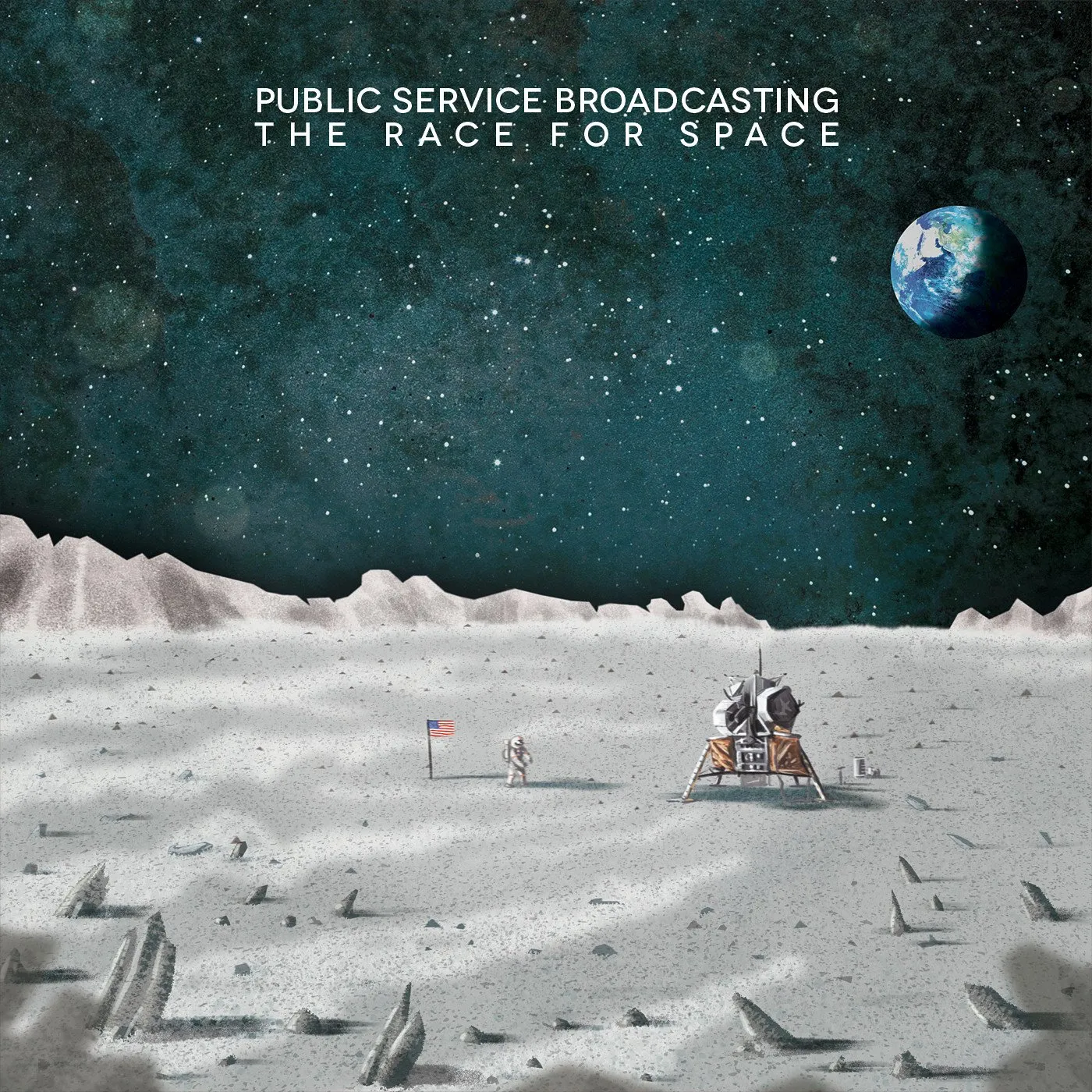 Public Service Broadcasting 'The Race For Space' Vinyl Record