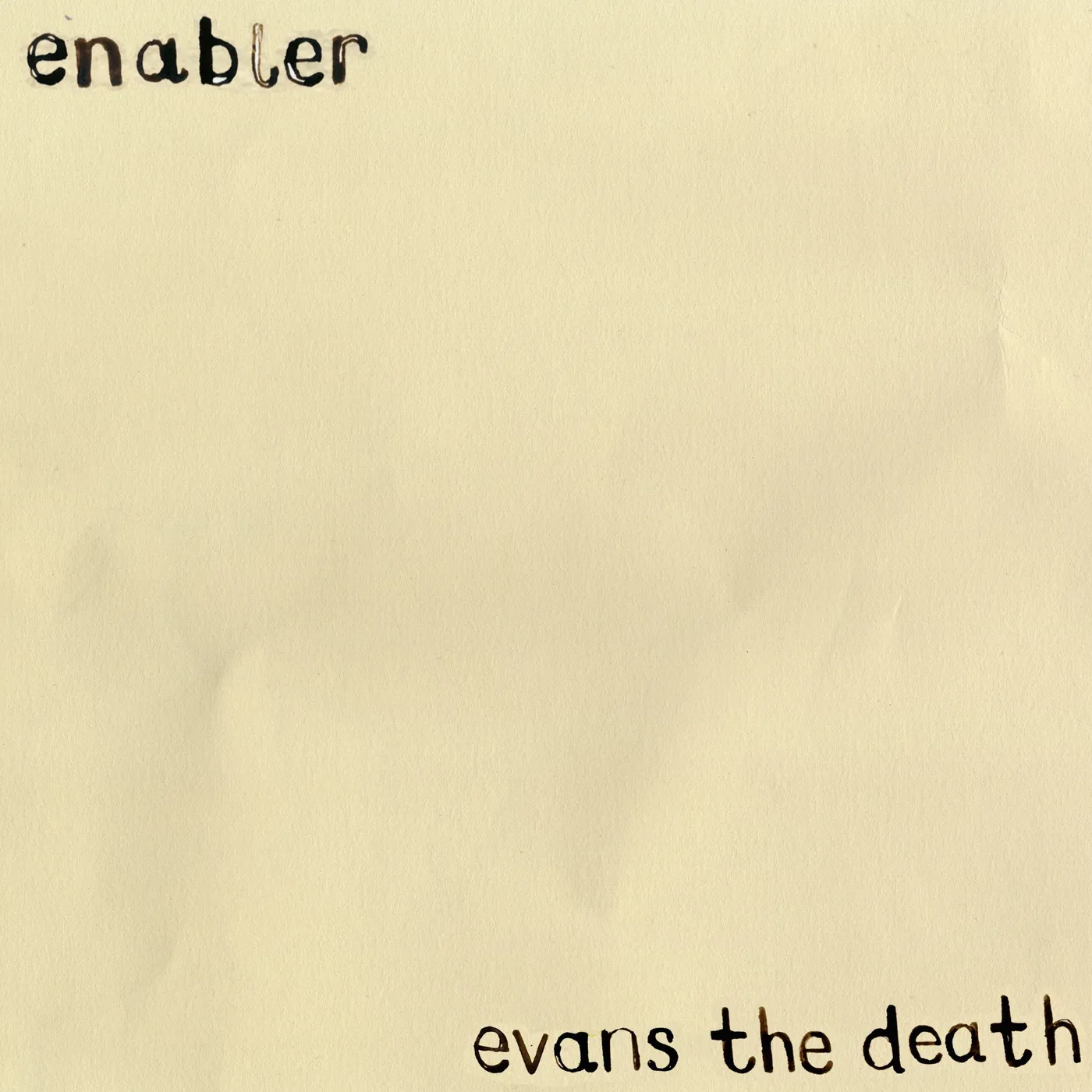 Evans The Death 'Enabler' Vinyl Record