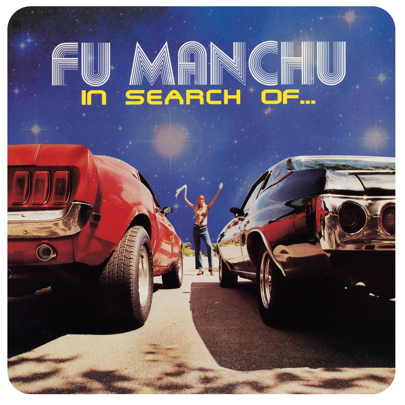 Fu Manchu 'In Search Of... Deluxe Edition' Vinyl LP - Red with white splatter LP White Red Splatter 7” Vinyl Record