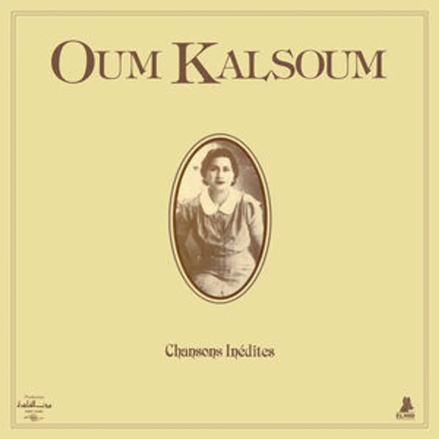 Oum Kalsoum 'Chansons Inédites' Vinyl LP Vinyl Record