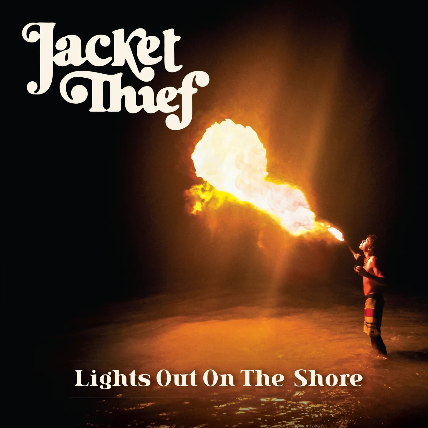 Jacket Thief 'Lights Out On The Shore' Vinyl LP - Blue / Black Splatter Vinyl Record