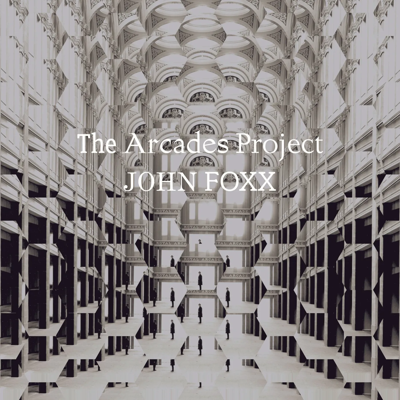 John Foxx 'The Arcades Project' Vinyl LP - Transparent Blue Vinyl Record