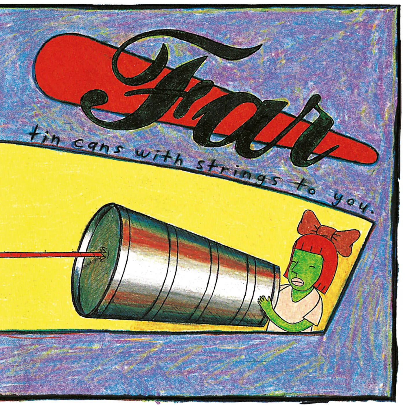 Far 'Tin Cans with Strings To You' Vinyl 2LP - Red Marble Vinyl Record