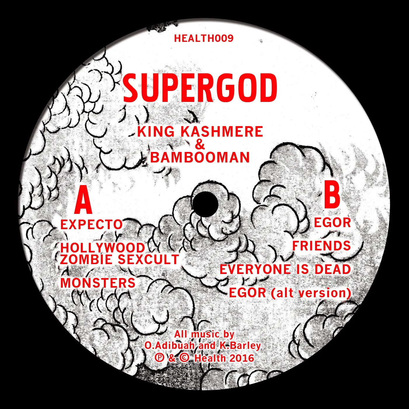 Spo-Enabled SUPERGOD (Bambooman & King Kashmere) 'SUPERGOD' Vinyl Record