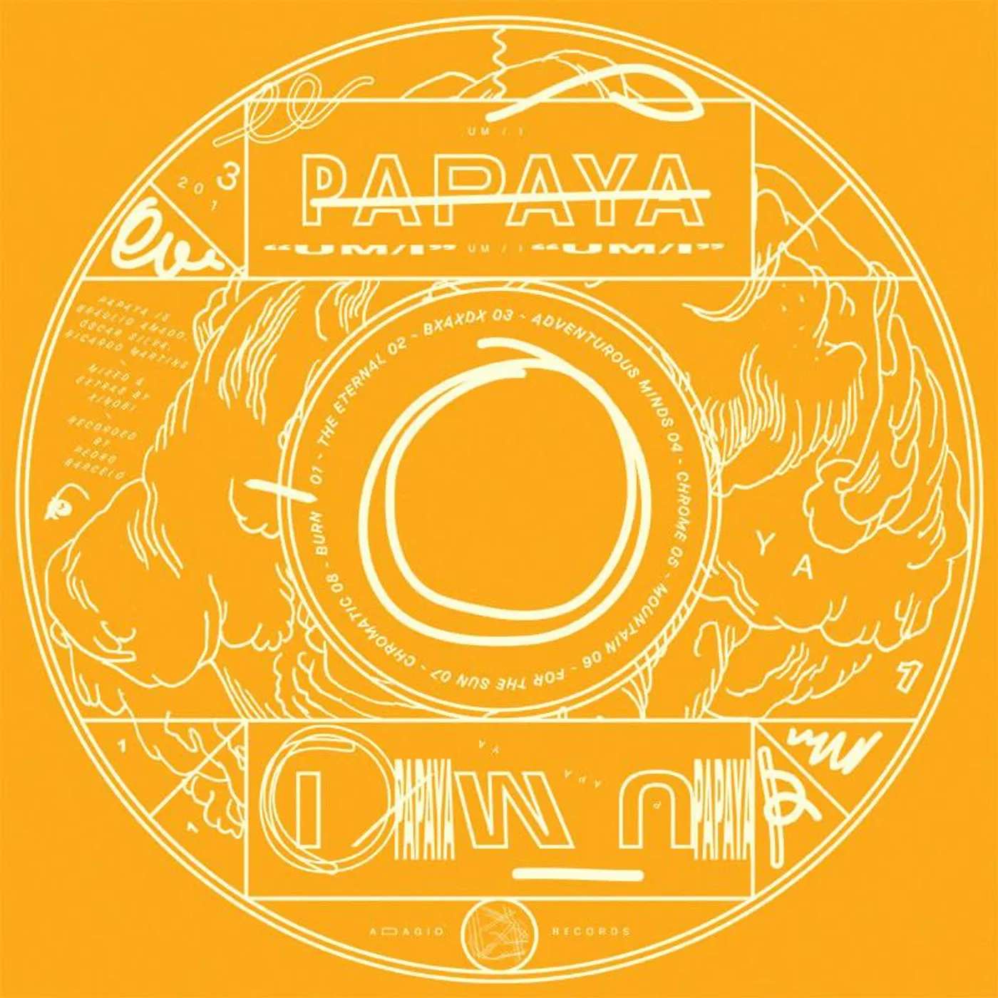 Papaya 'UMI' Vinyl Record