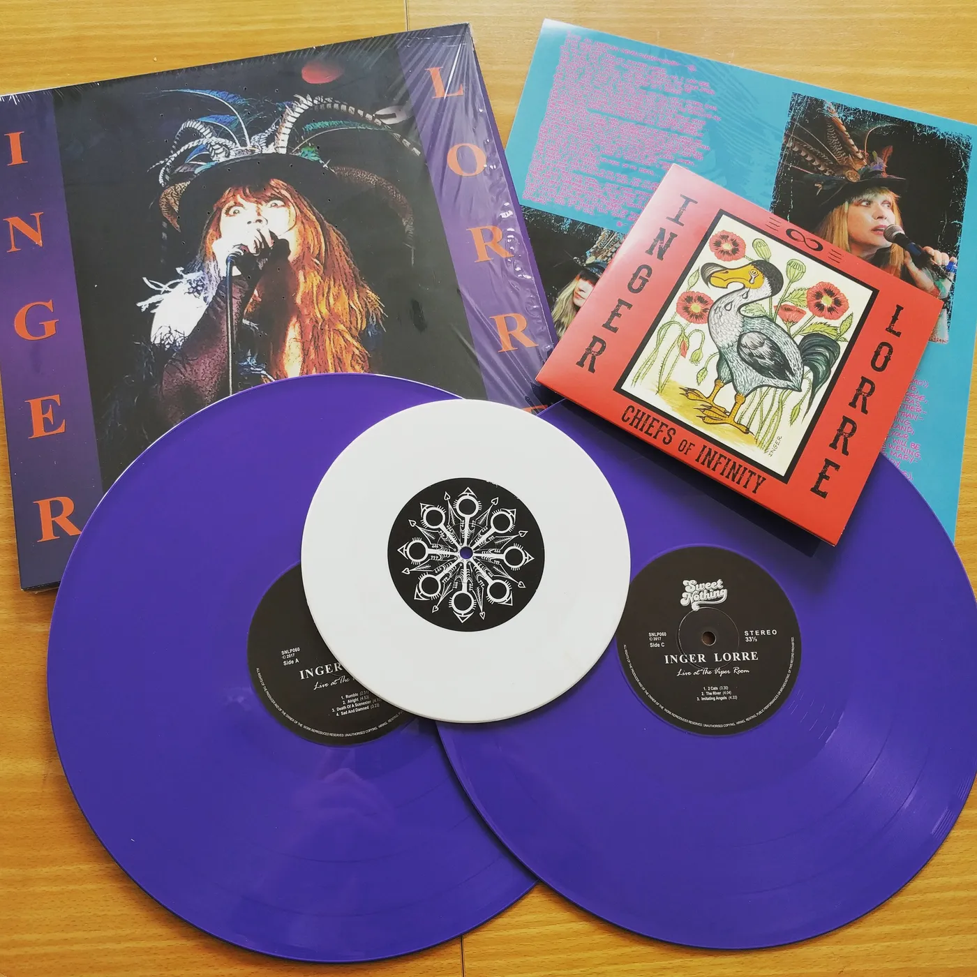 Inger Lorre 'Live At The Viper Room' Vinyl Record
