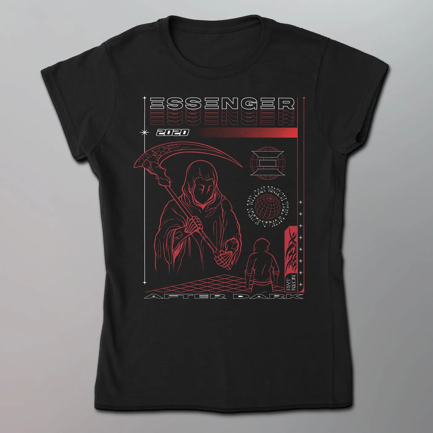 Essenger - After Dark Throwback Women's Shirt