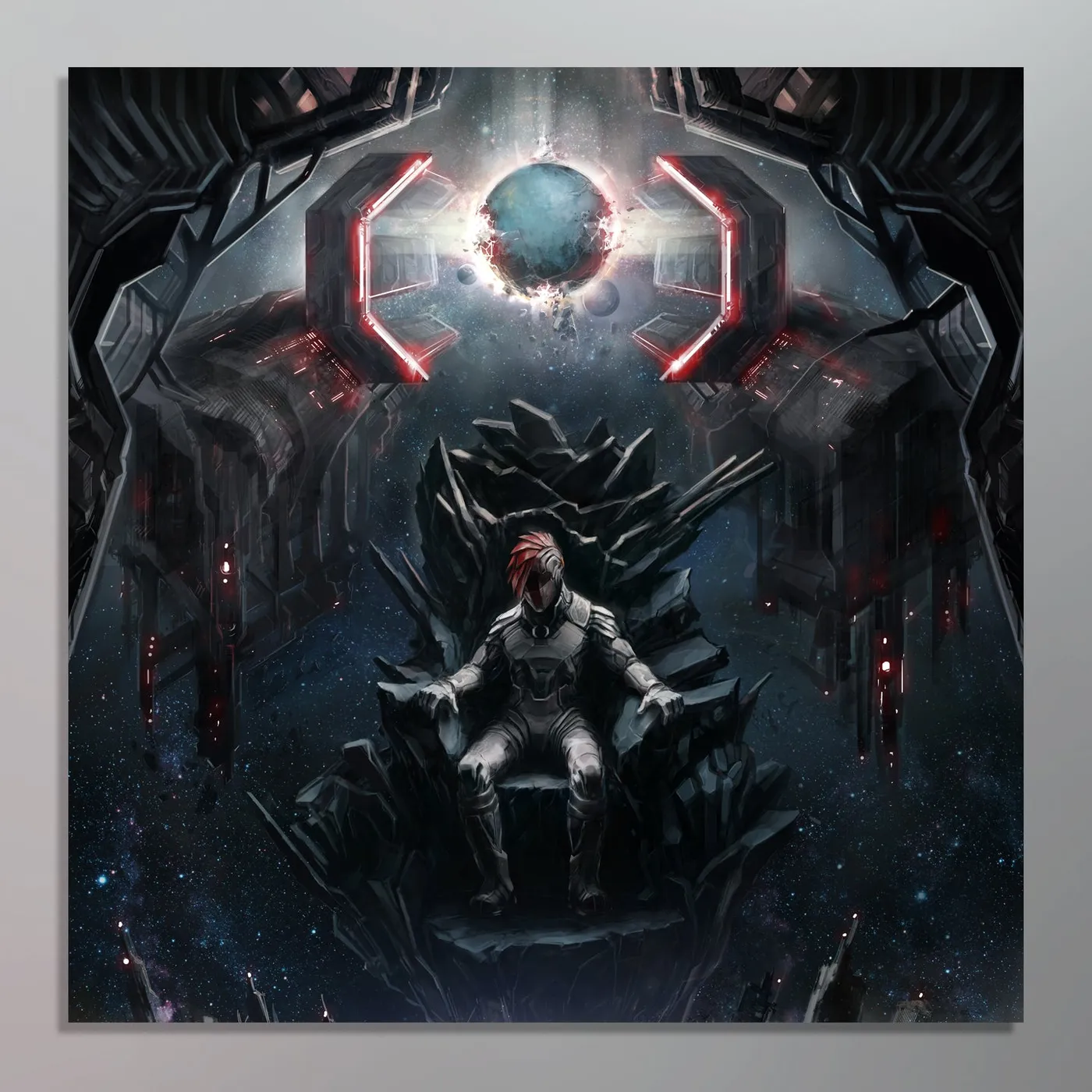 Celldweller - Emperor Throne Canvas Art Print