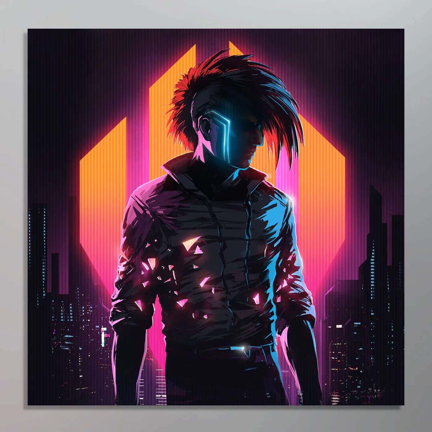 Scandroid - 2517 Canvas Art Print