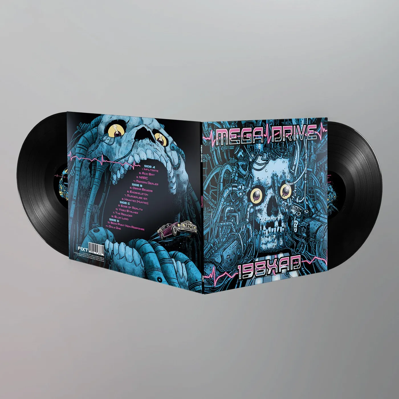 Mega Drive - 198XAD [Limited Edition 2LP Vinyl] - Classic Black