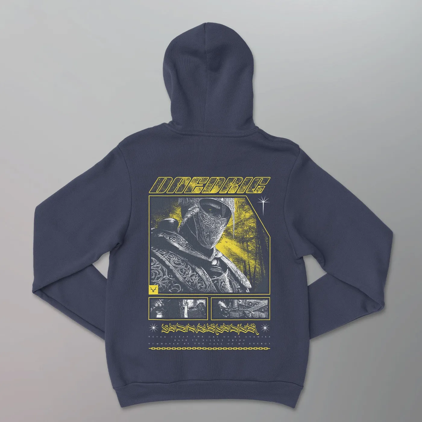 Daedric - Silent Warrior Hoodie [Navy]