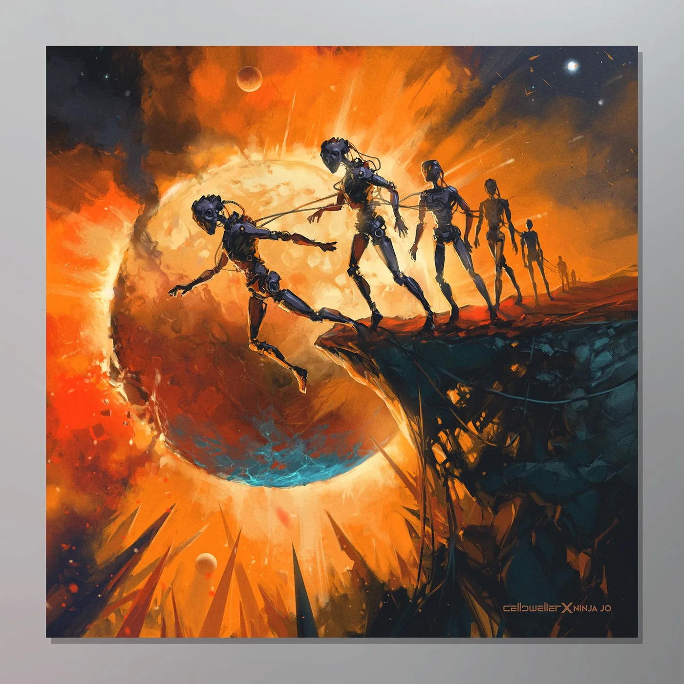 Celldweller - Blind Lead the Blind [Limited Edition Giclee Print]