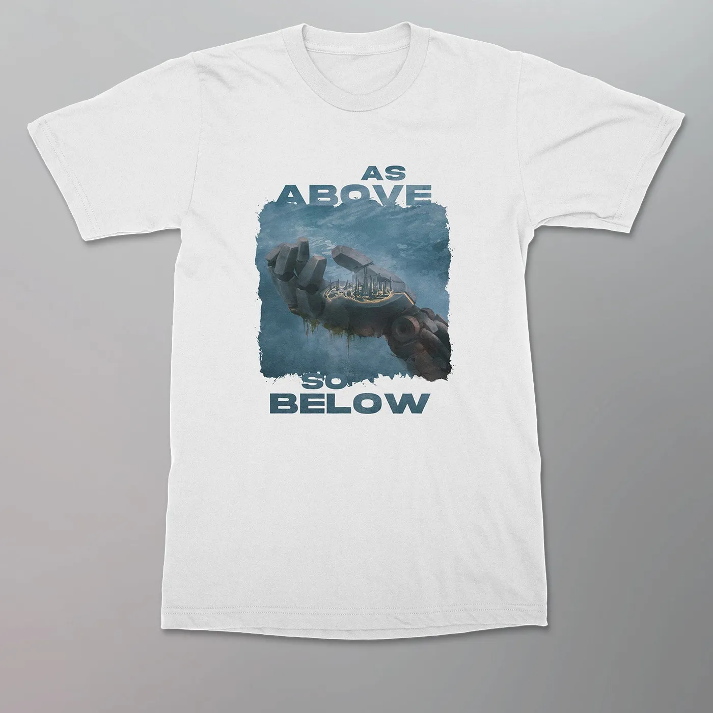 Essenger x Cryoshell - As Above So Below Shirt [White]