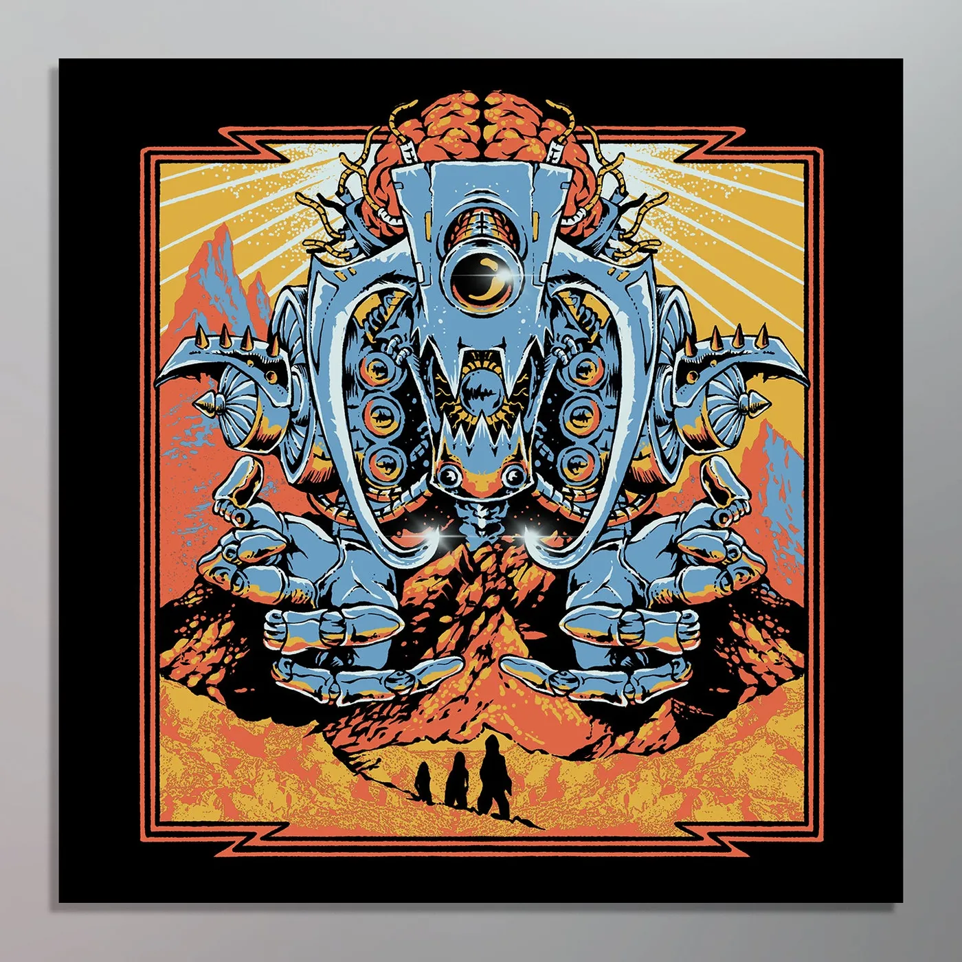 Circle of Dust - Cranial Tyrant Canvas Art Print